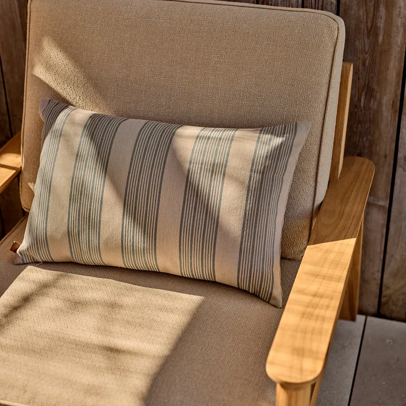 Kew Teak Armchair with Natural Cushions