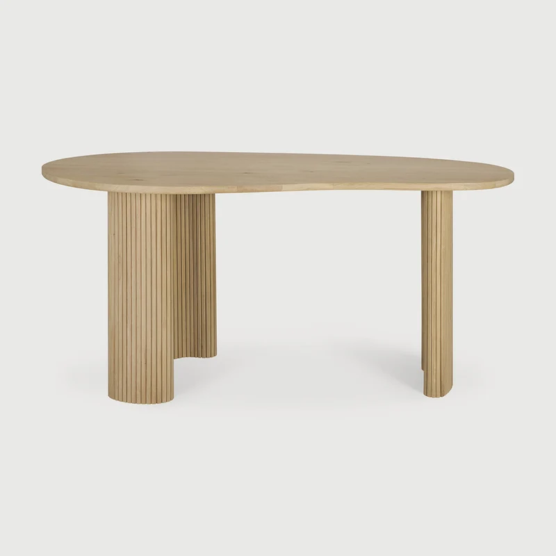Boomerang Desk Oak