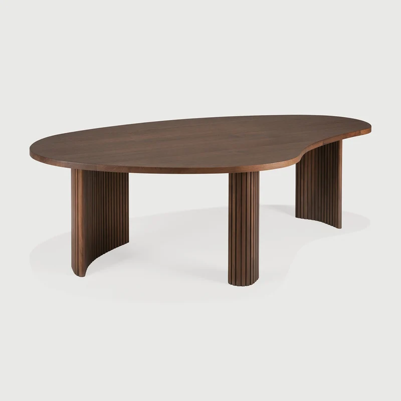 Boomerang Coffee Table Teak Brown