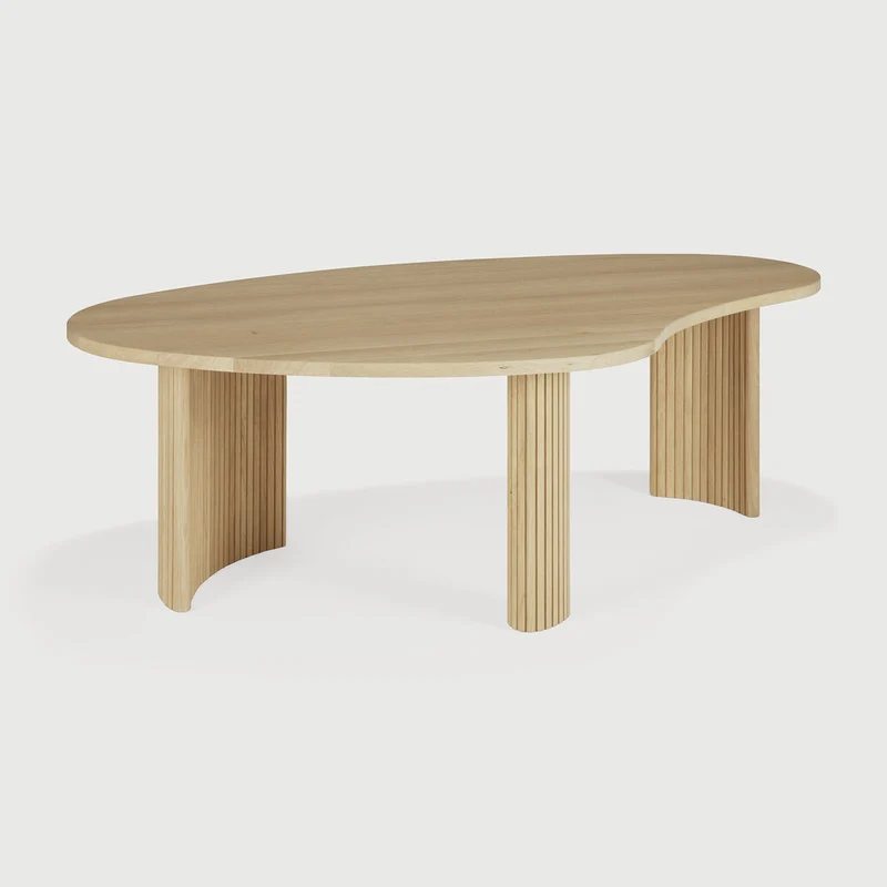 Boomerang Coffee Table Oak