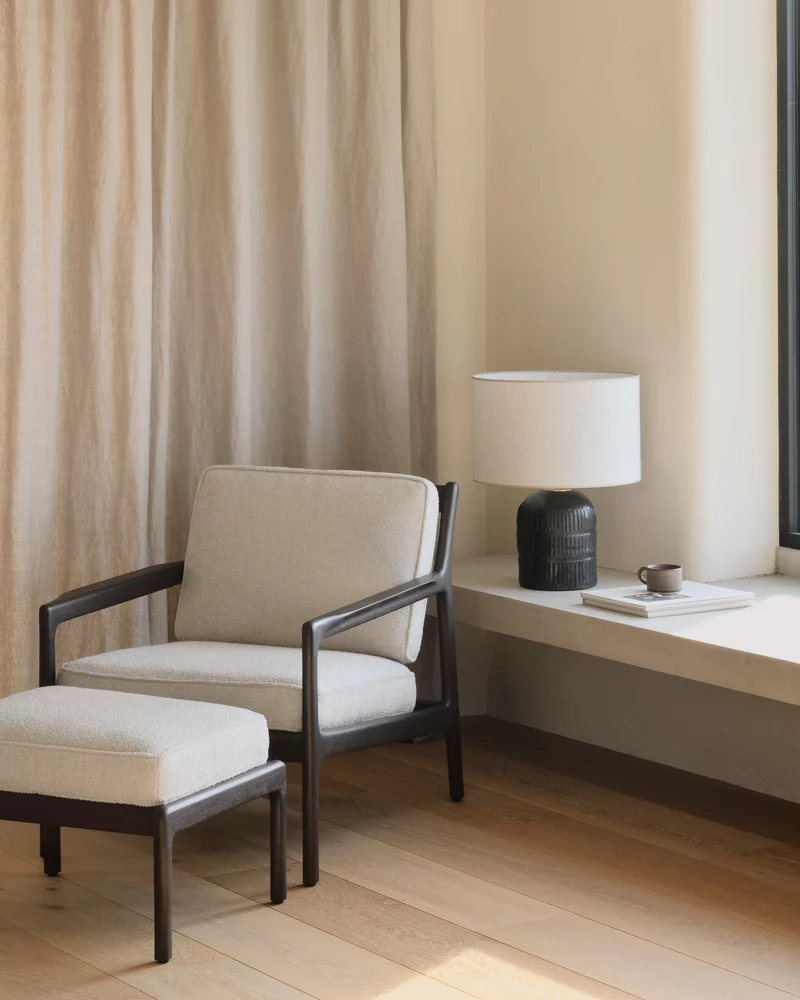 Jack Lounge Chair - Ivory
