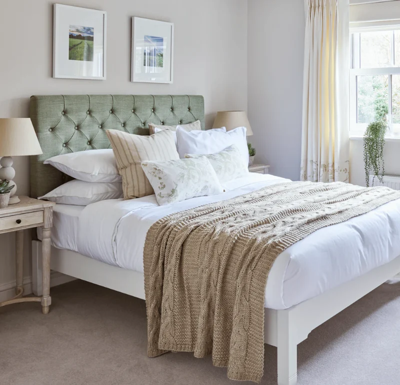 Chichester Super King Bed Base, Painted