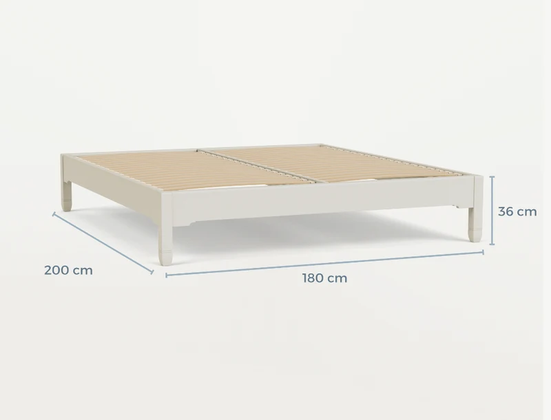 Chichester Super King Bed Base, Painted