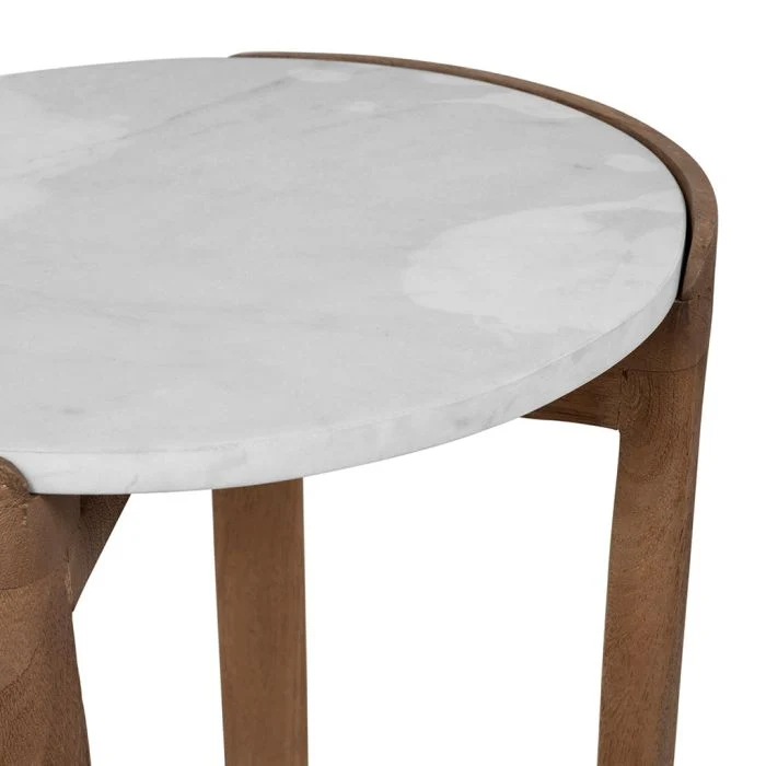 Marble Side Table Agate