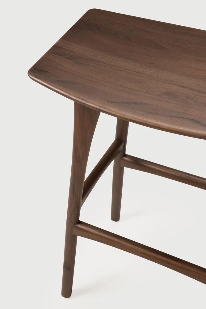 Osso Bar Stool - Teak Brown
