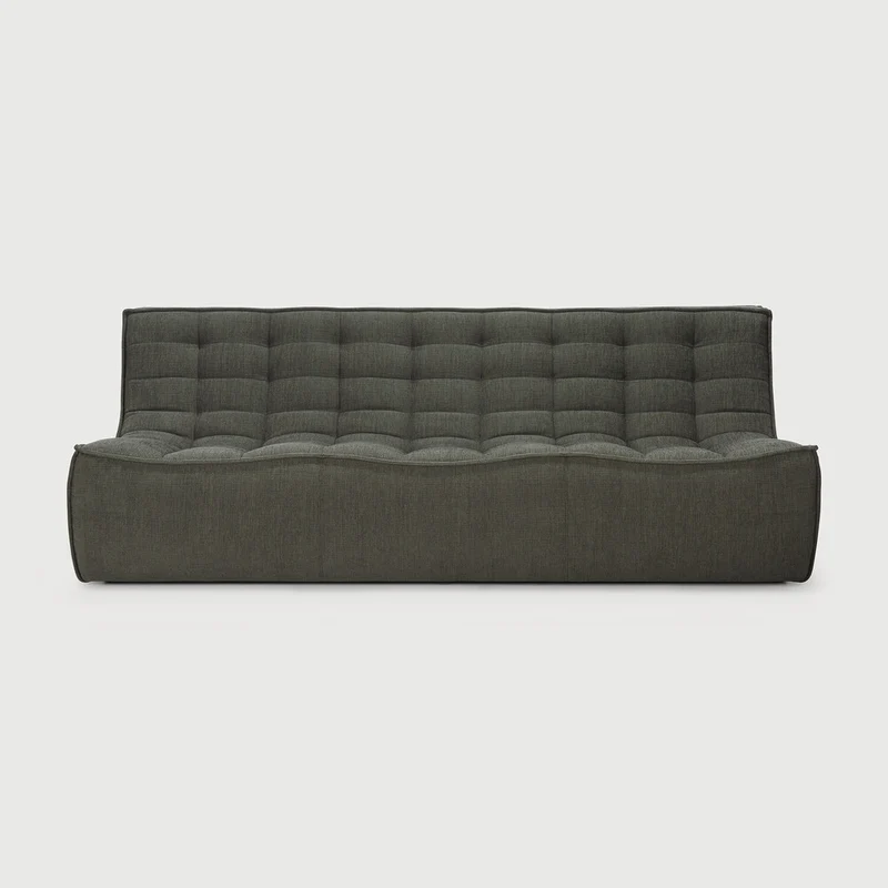 N701 Sofa 3 Seater - Moss