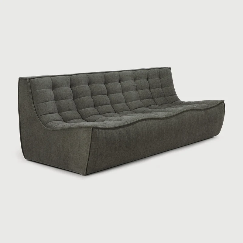 N701 Sofa 3 Seater - Moss