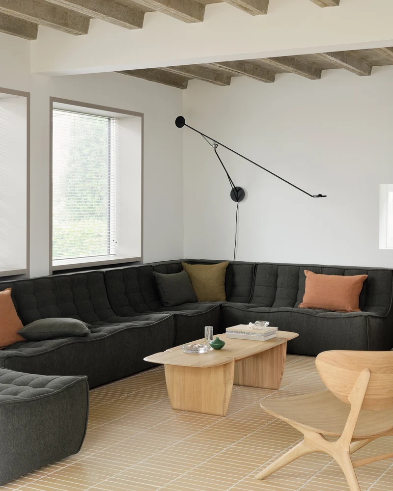 N701 Sofa 1 Seater - Moss