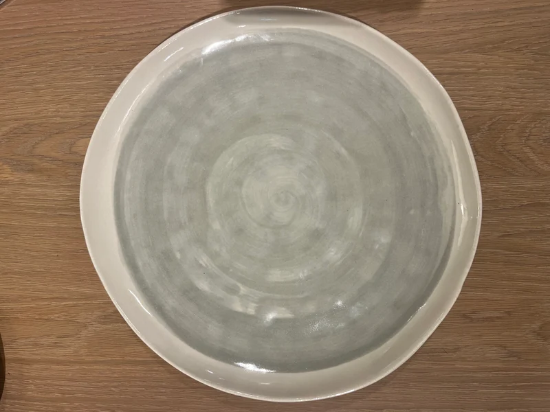 Lulworth Serving Plate - Grey