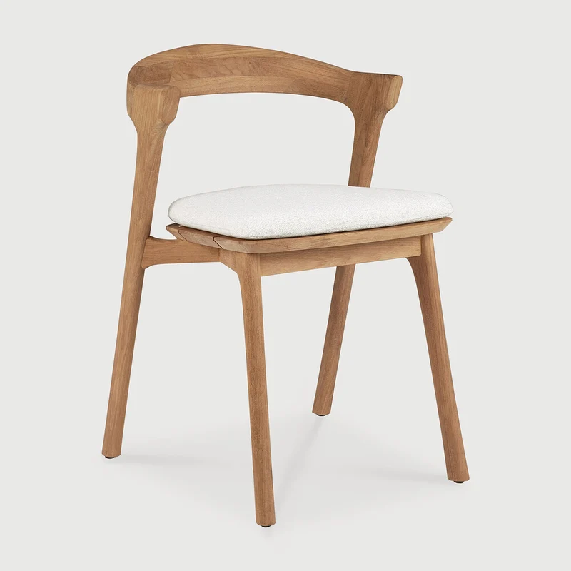 Bok Outdoor Dining Chair Cushions - Off White