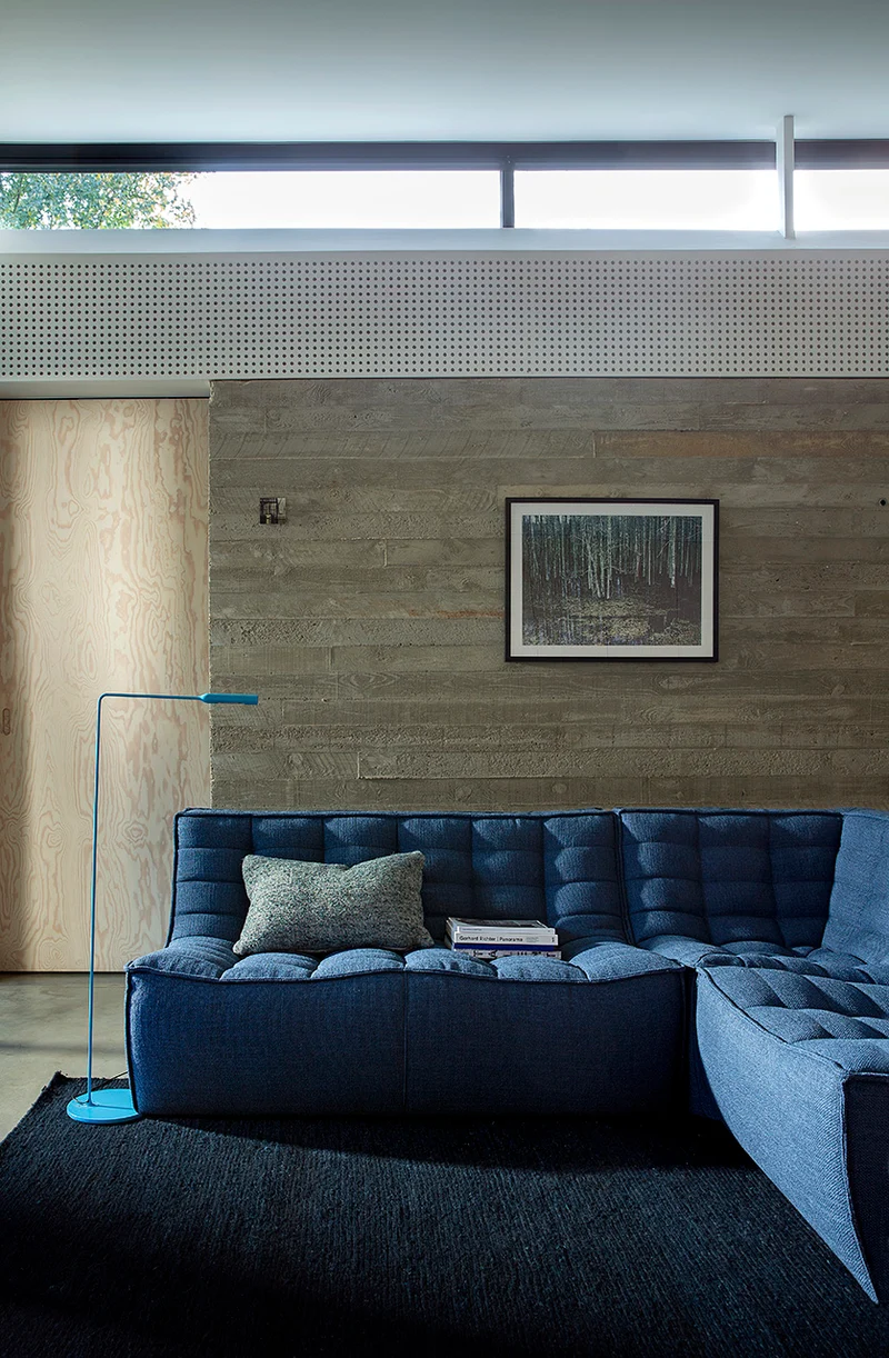 N701 Sofa 2 Seater - Blue