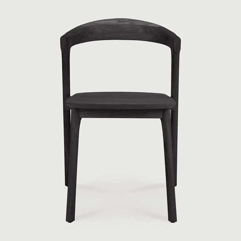 Bok Outdoor Dining Chair - Teak Black