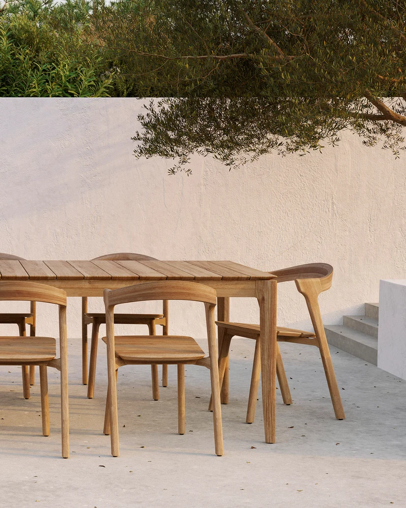 Bok Outdoor Dining Chair - Teak
