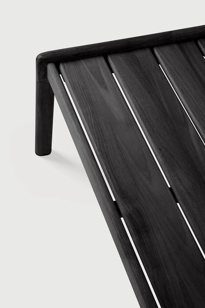 Jack Outdoor Coffee Table - Teak Black 120 cm