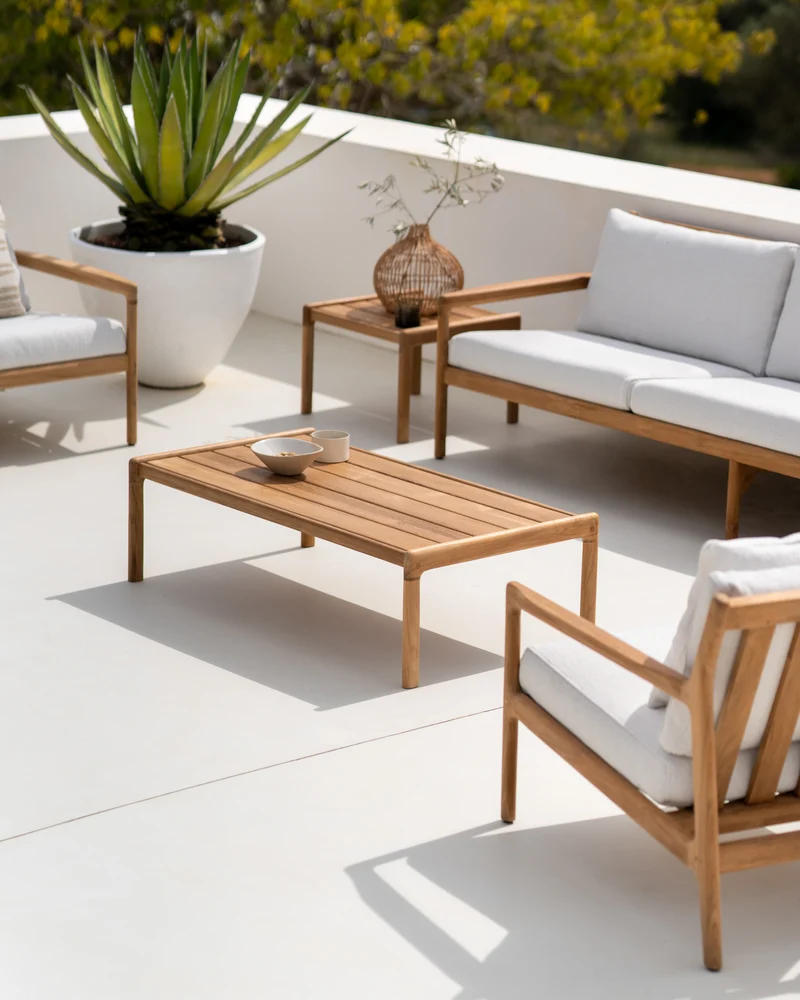 Jack Outdoor Coffee Table - Teak 150 cm