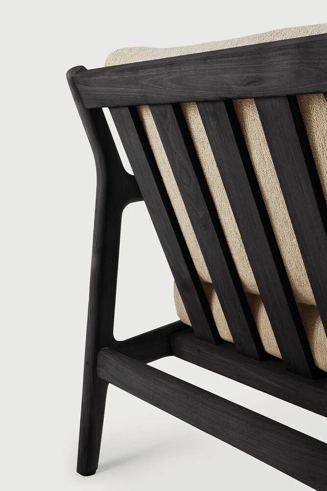 Jack Outdoor Sofa - Teak Black Natural 265 cm