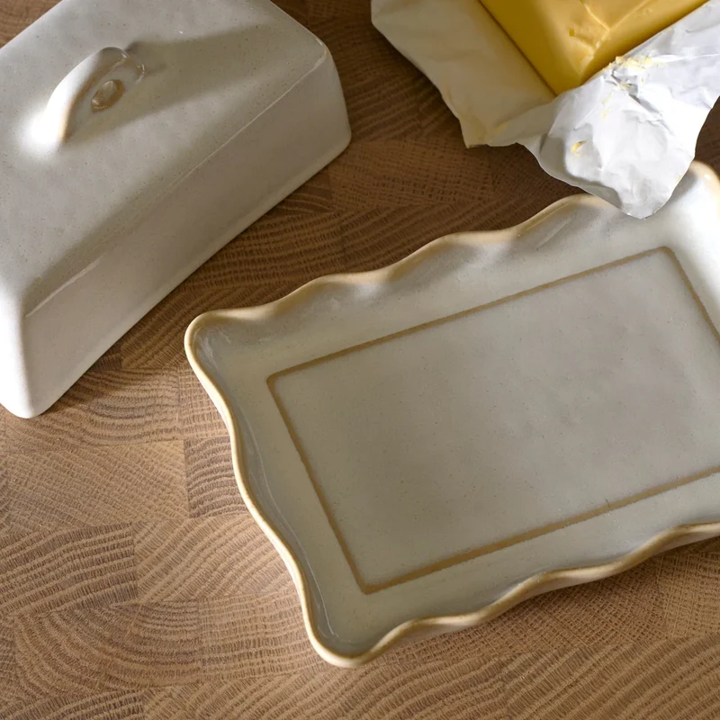 Bramley Stoneware Butter Dish