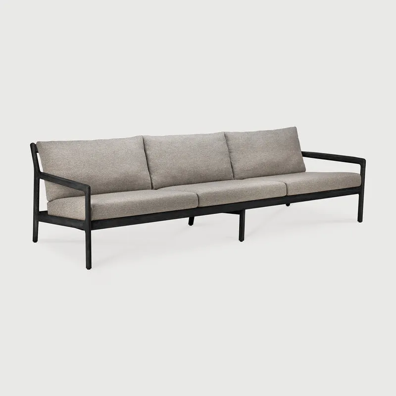 Jack Outdoor Sofa - Teak Black Mocha 265 cm