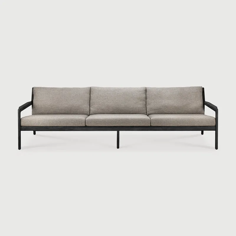 Jack Outdoor Sofa - Teak Black Mocha 265 cm