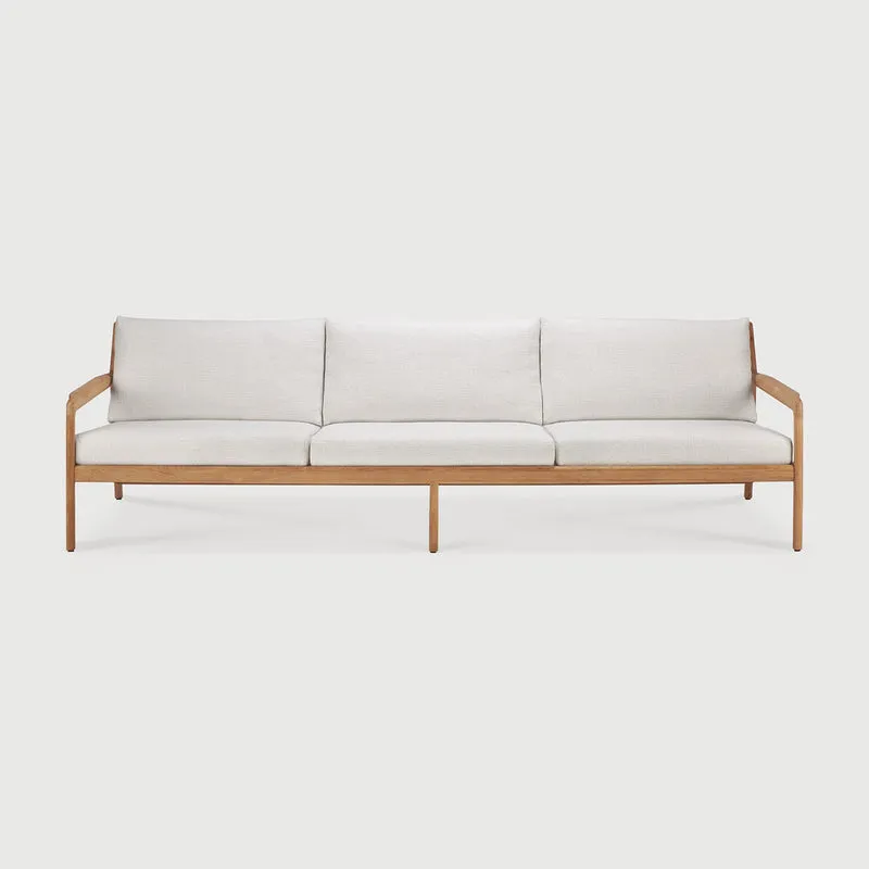 Jack Outdoor Sofa - Teak Off White 265 cm