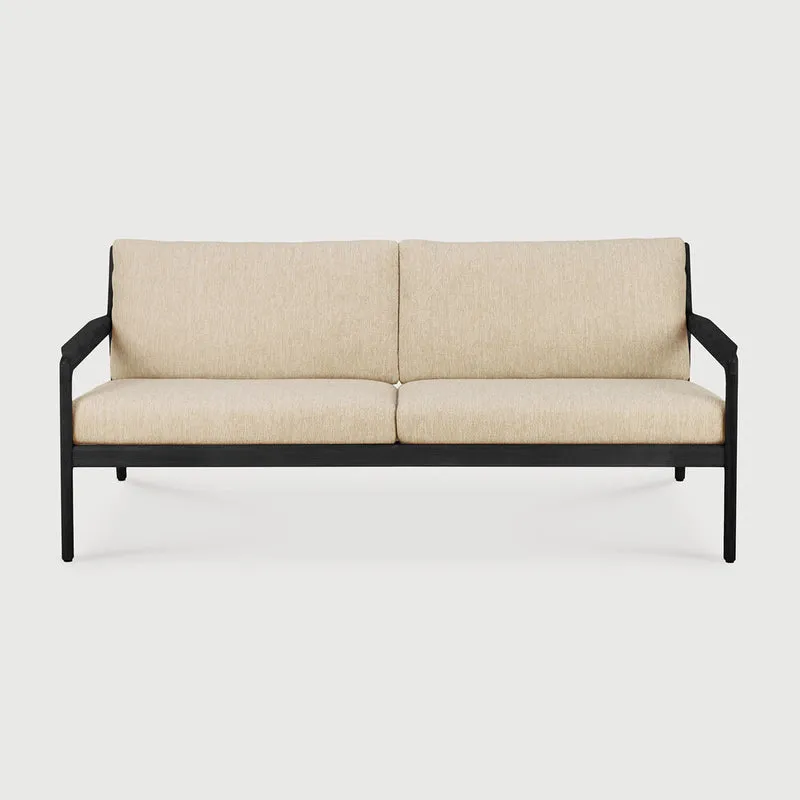 Jack Outdoor Sofa - Teak Black Natural 180 cm