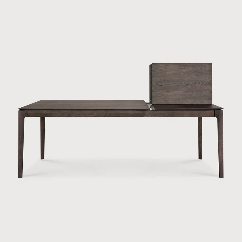 Bok Extendable Dining Table - Oak Brown