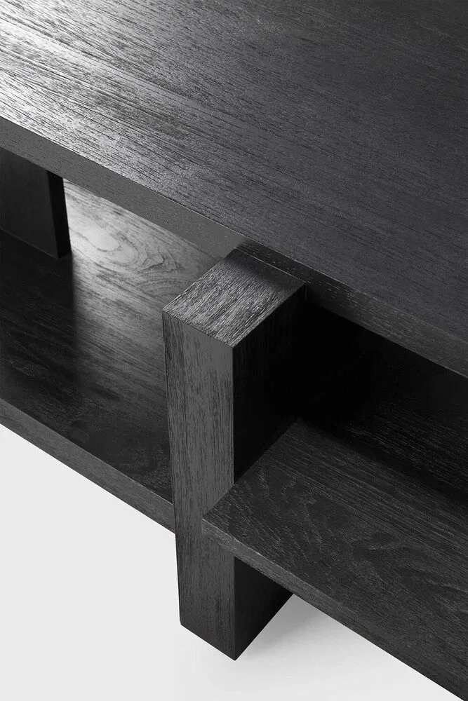Teak Abstract Coffee Table - Ex Display