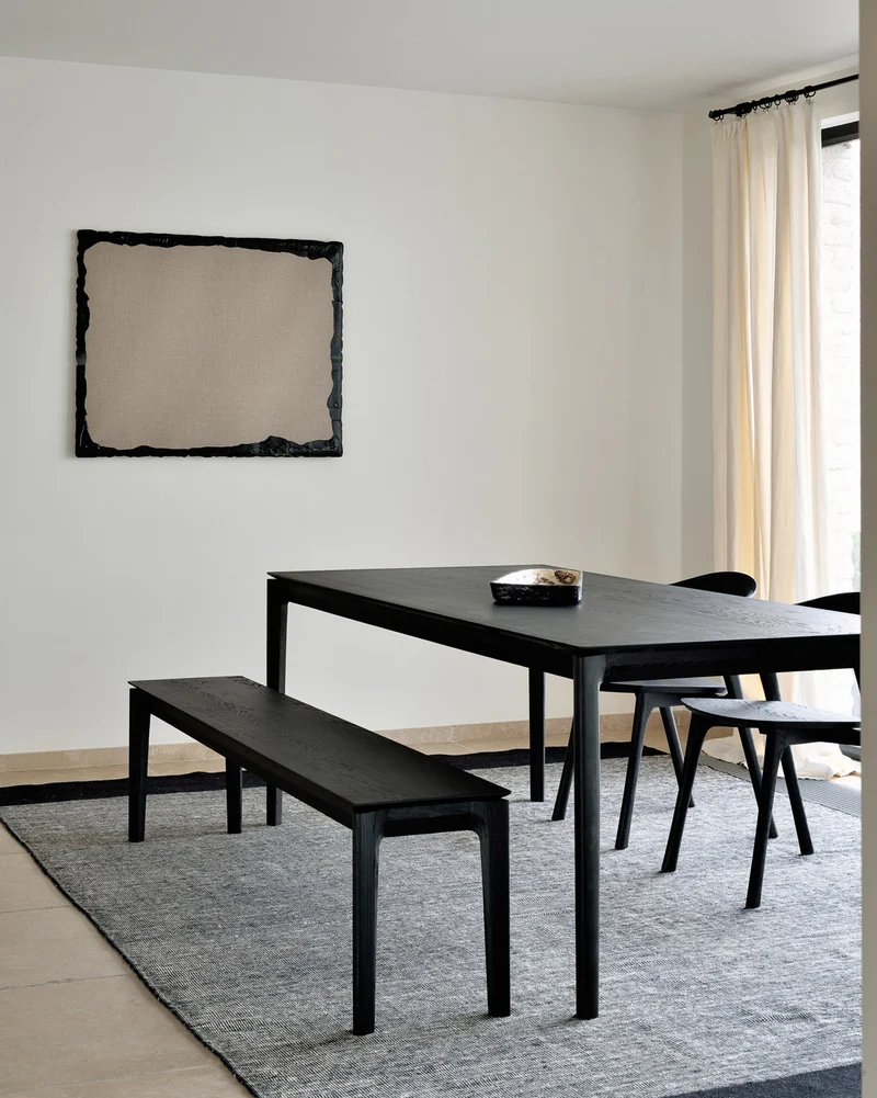 Bok Bench - Oak Black