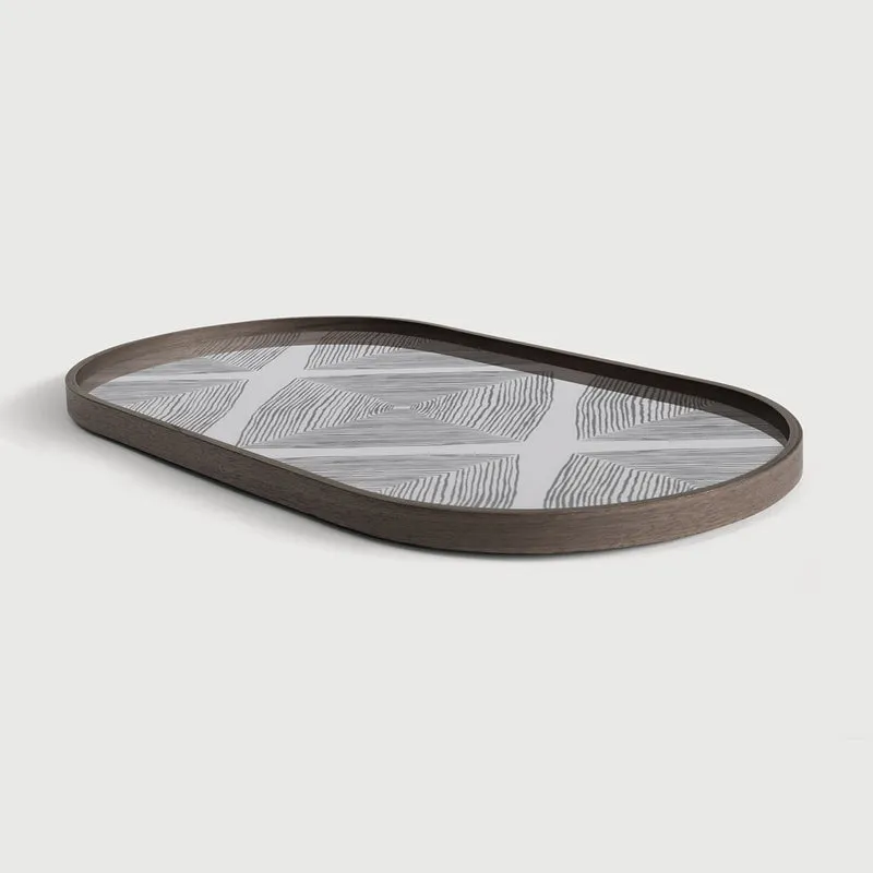 Slate Linear Glass Tray