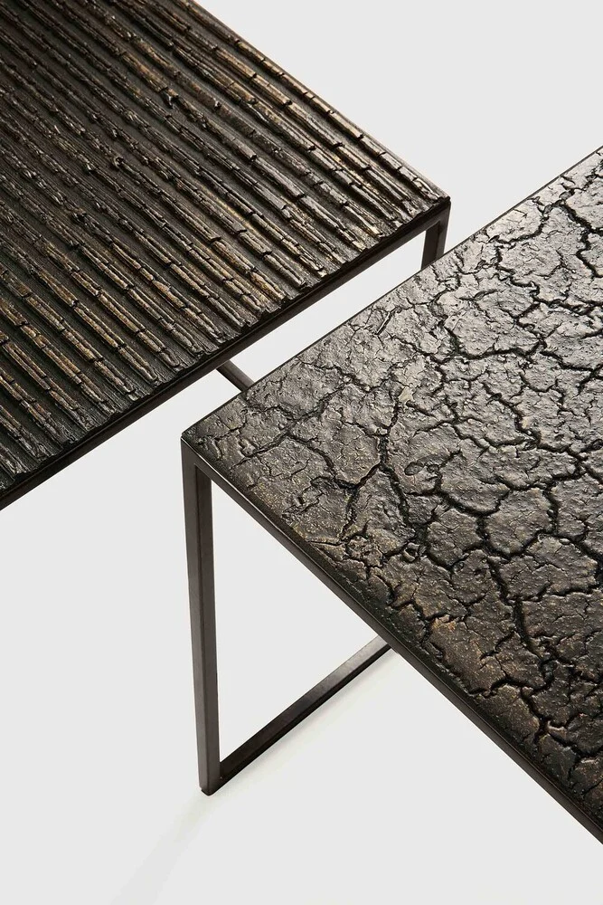 Pentagon Nesting Coffee Table Set
