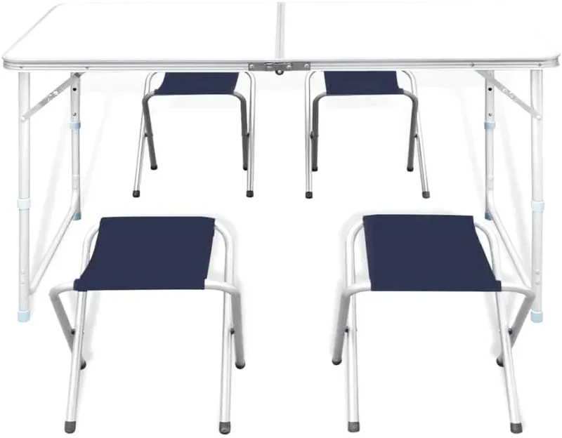 Table Pliante Avec Tabouret