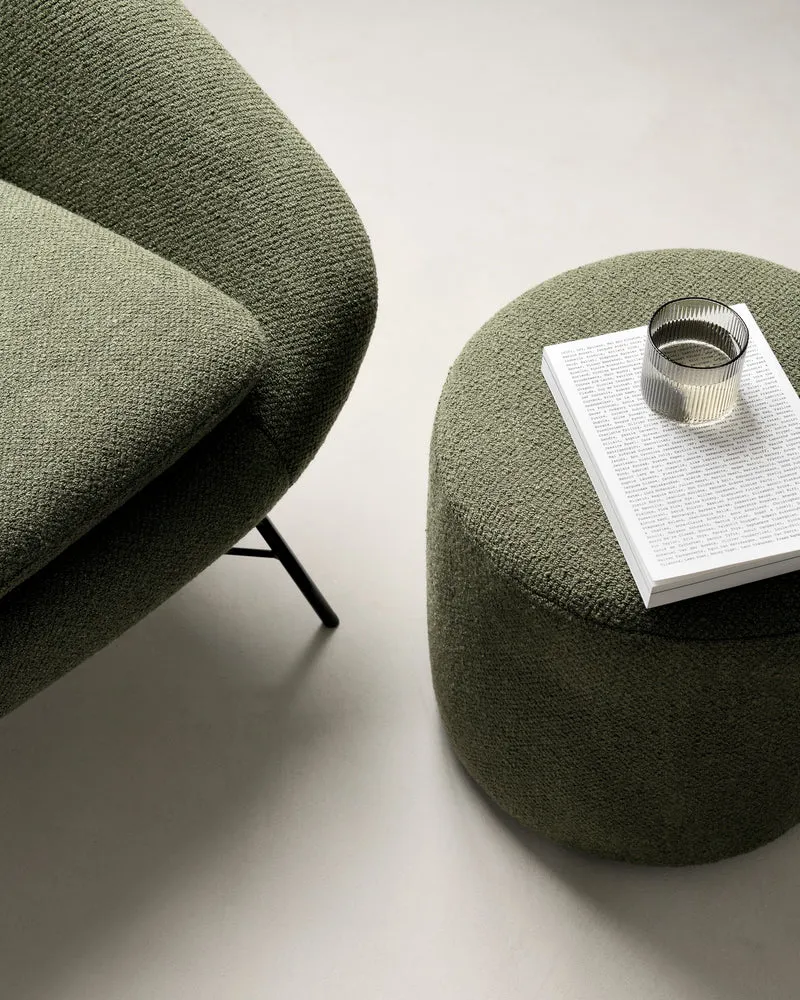Barrow Pouf - Pine Green