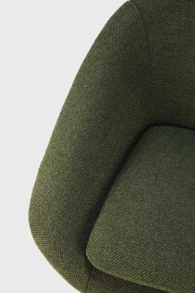 Barrow Lounge Chair - Pine Green