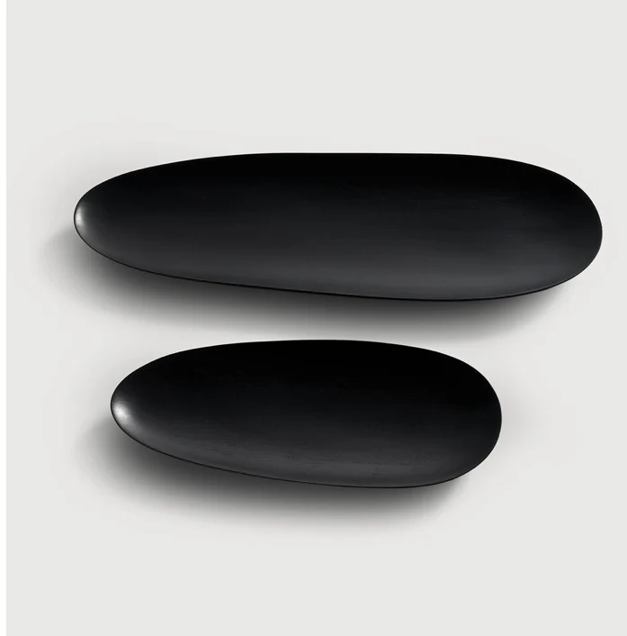 Thin Oval Boards Set Of 2