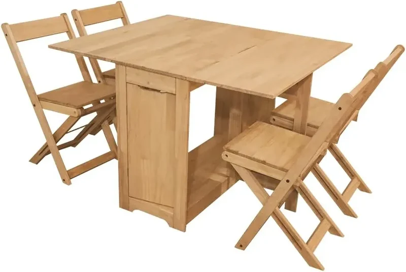 Table Pliante Avec Chaises Intégrées