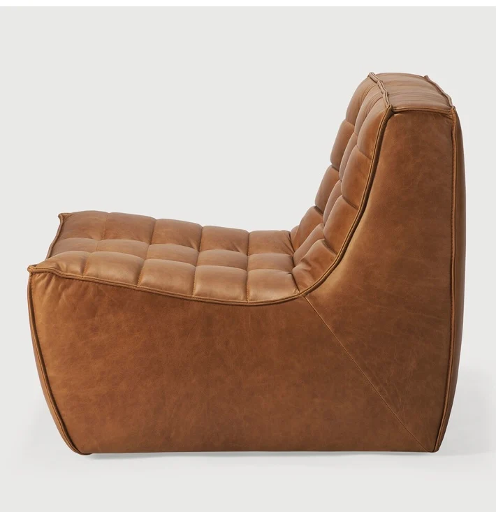 N701 Sofa - 1 Seater - Old Saddle