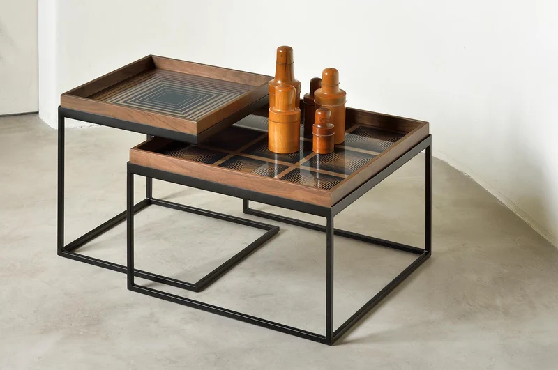 Tray Coffee Table Set