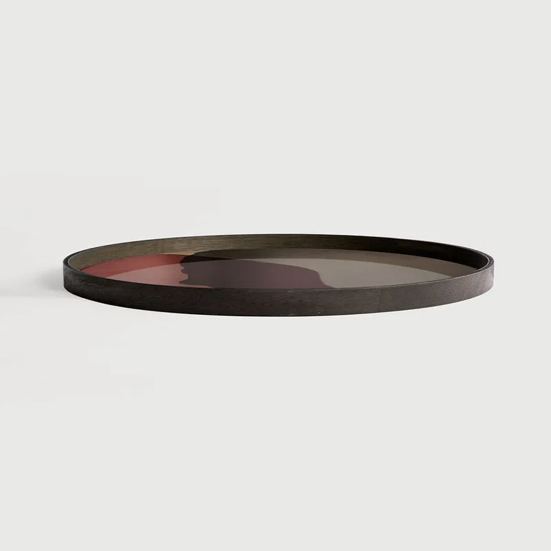 Combined Dots Glass Tray