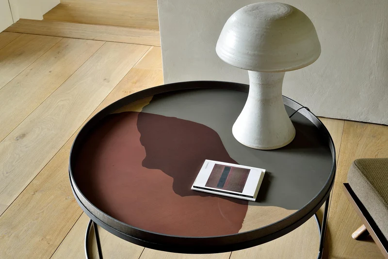 Combined Dots Glass Tray