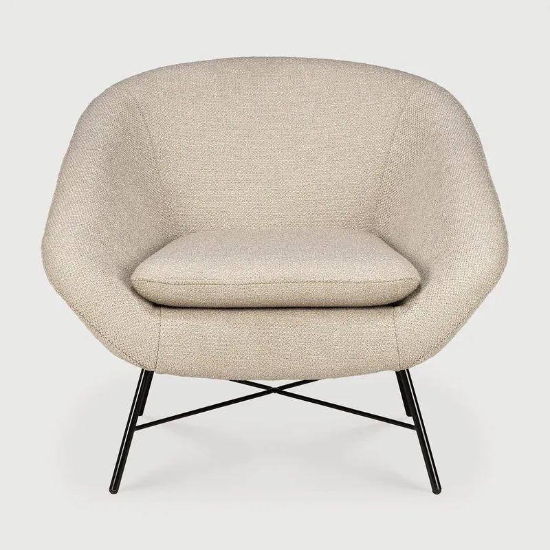 Barrow Lunge Chair - Off White