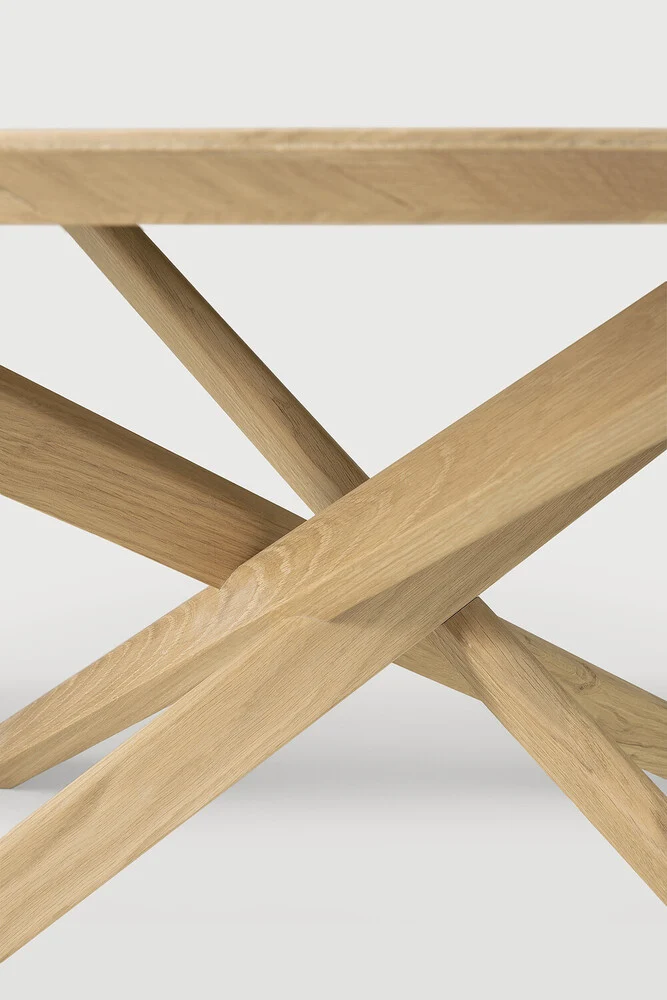 Oak Mikado Oval Coffee Table