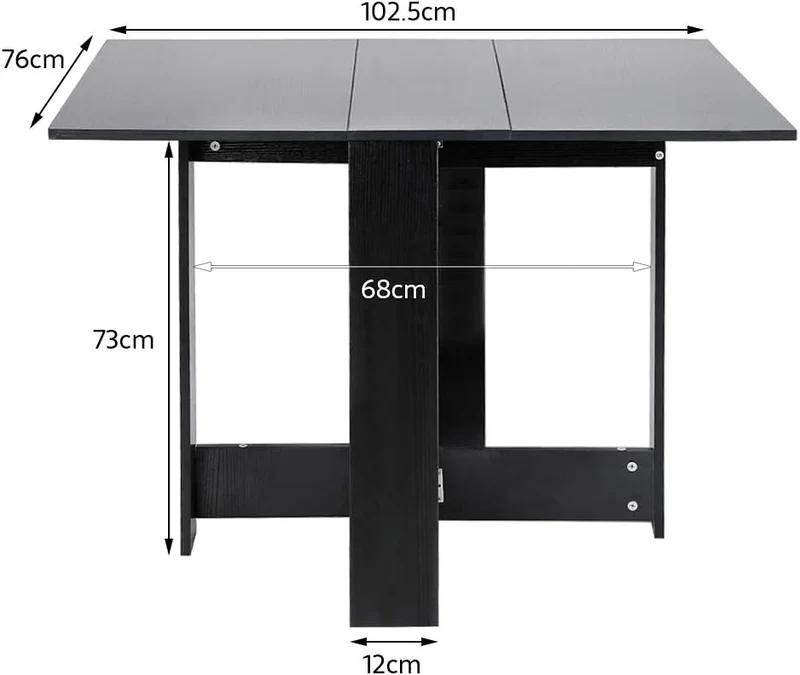 Table Pliante Noire