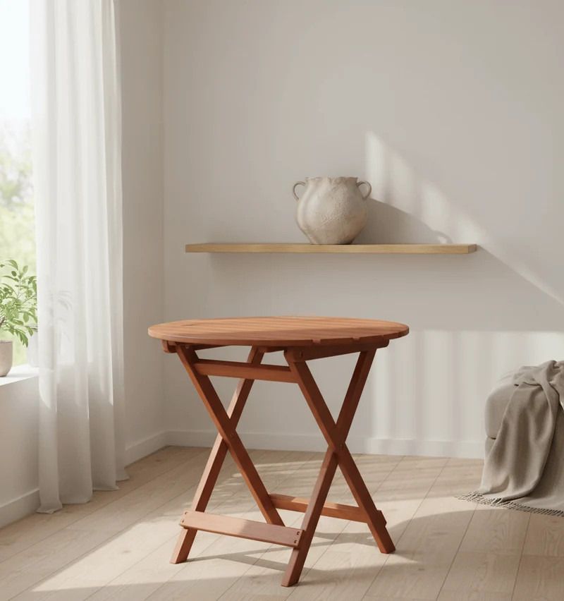 Table De Balcon Ronde Pliante