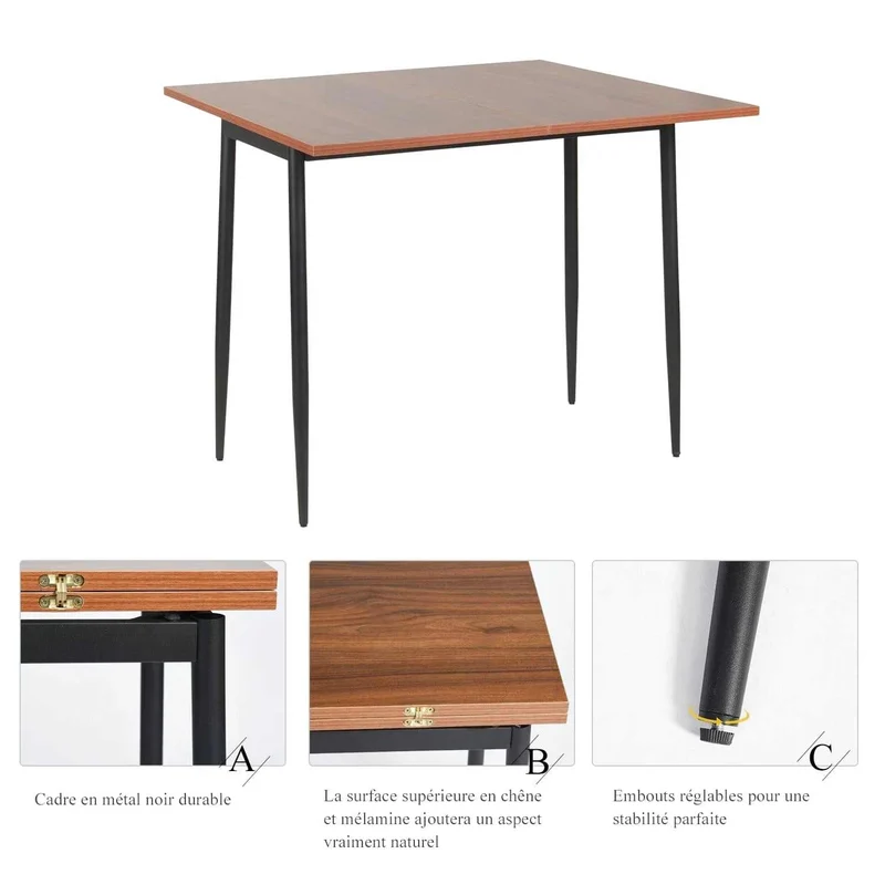 Table De Balcon Extensible Pliante