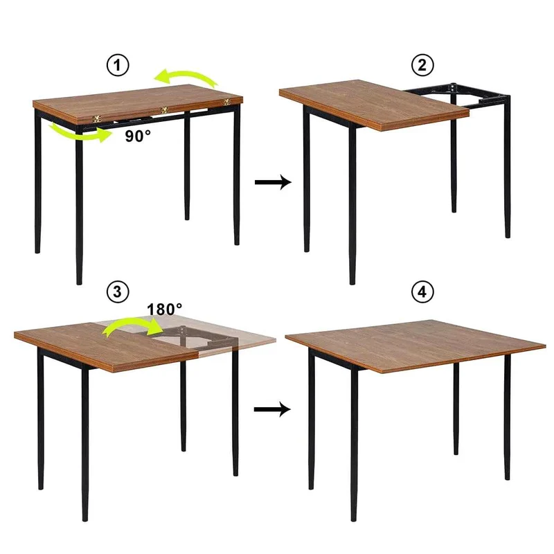 Table De Balcon Extensible Pliante