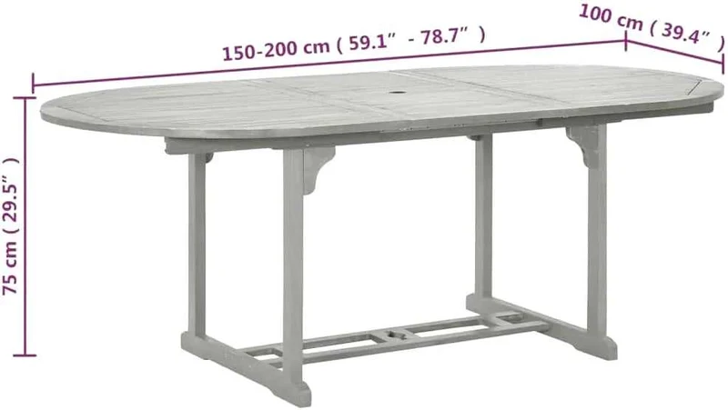 Table De Jardin Extensible Et Pliante