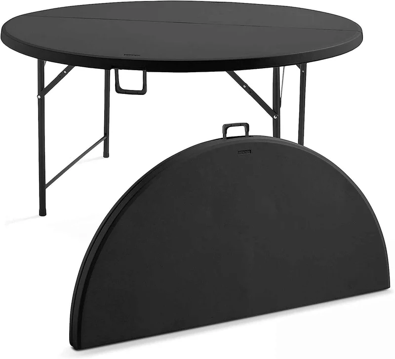 Table De Jardin Ronde Pliante 4 Personnes