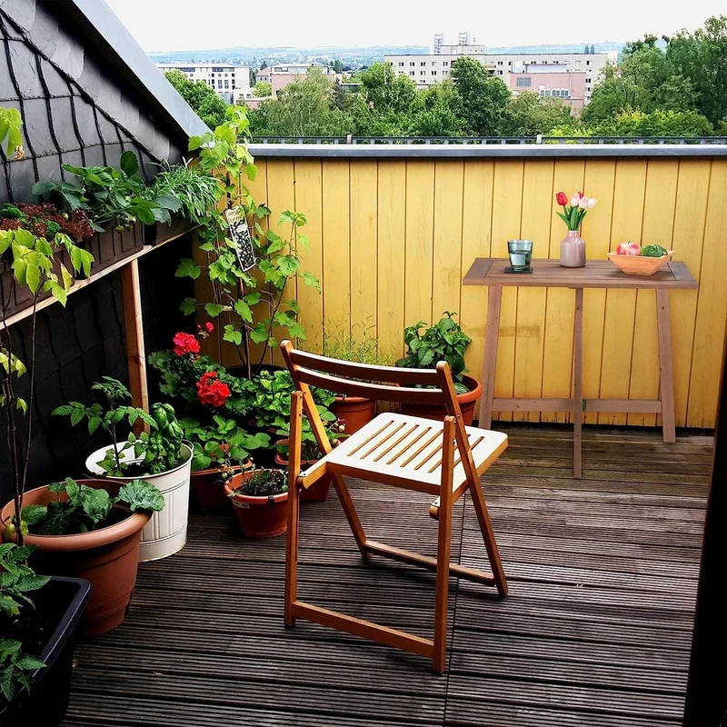 Table Pliante Balcon 4 Personnes