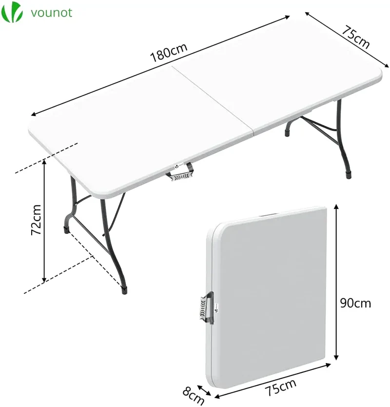 Table Pliante 1m
