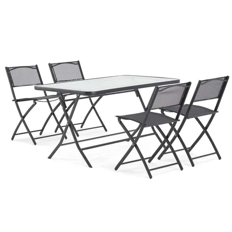 Table De Jardin Et 4 Chaises Pliantes